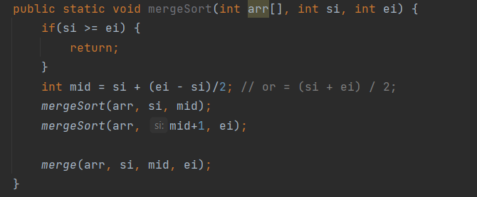 Merge Sort